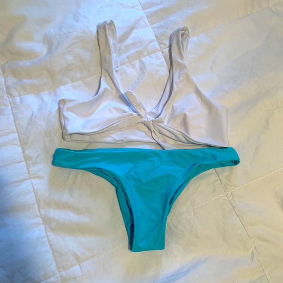 Two Pierce Bathing Suit - Picture 1 of 5